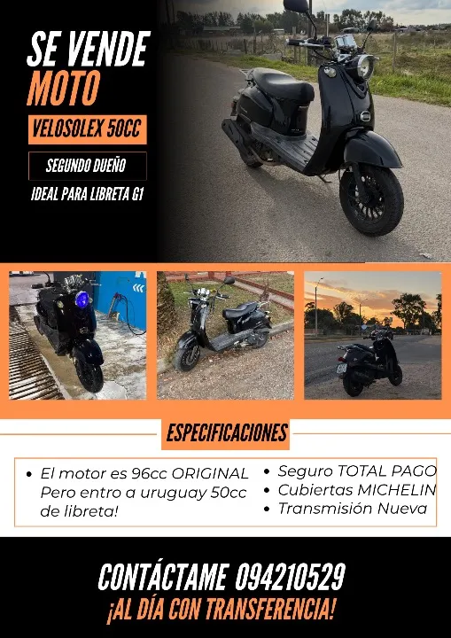 Velosolex 50cc (96cc)